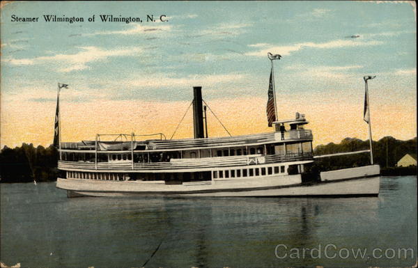 Steamer Wilmington North Carolina Steamers