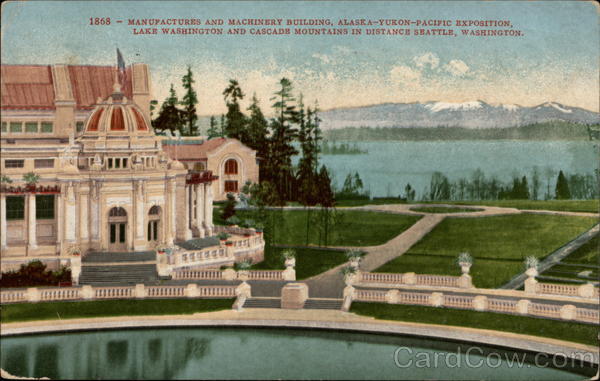 1868 Alaska-Yukon-Pacific Exposition Seattle Washington