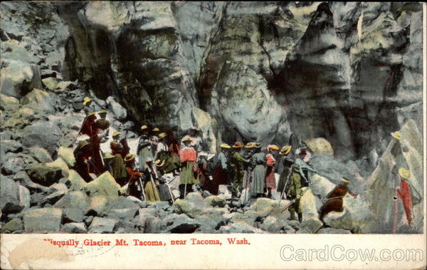 Nisqually Glacier, Mt. Tacoma Washington