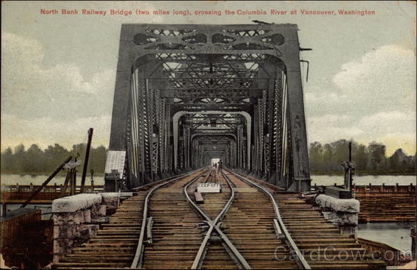 North Bank Railway Bridge Vancouver Washington