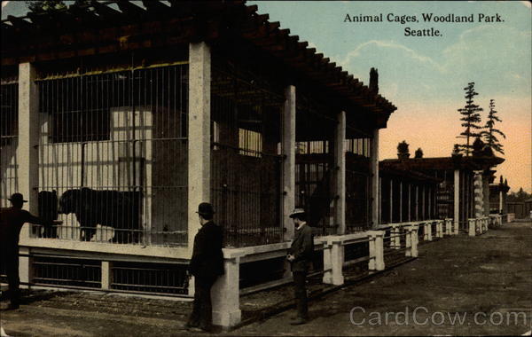 Animal Cages, Woodland Park Seattle Washington