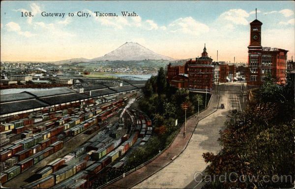 Gateway to City Tacoma Washington