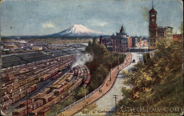 Gateway of the City of Tacoma Washington
