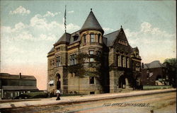 Post Office Springfield, OH Postcard Postcard