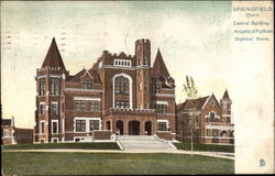 Central Building - Knights of Pythias Orphans' Home Postcard