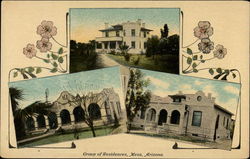 Group of Residences Mesa, AZ Postcard Postcard