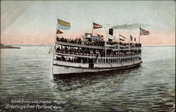 Island Excursion Steamer "Pilgrim" Postcard