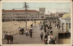 Boardwald and Young's million dollar pier Postcard