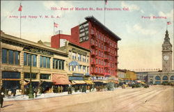 Foot of Market St Postcard