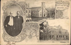 Sixth Presbyterian Church, Old and New Postcard