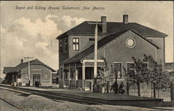 Depot and Eating House Postcard