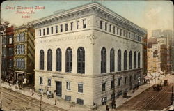 First National Bank Postcard
