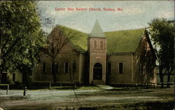 Latter Day Saints' Church Postcard