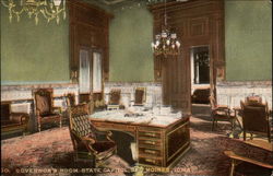 Governor's Room, State Capitol Postcard