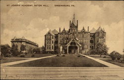 St. Joseph Academy, Seton Hill Greensburg, PA Postcard 
