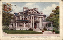 North Carolina State Building Jamestown, VA 1907 Jamestown Exposition Postcard Postcard