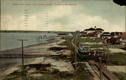 Beach view, looking North Postcard