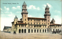 Terminal Station Atlanta, GA Postcard Postcard