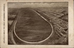 Great Tow Mile Automobile Speedway Postcard