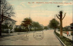 Elizabeth St., Inman Park, Resident Section Postcard