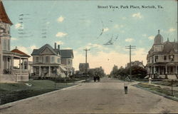 Street View, Park Place Postcard