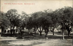 Part View, Franklin Square Southport, NC Postcard Postcard