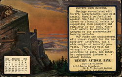 Western National Bank Advertisement Postcard