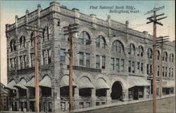 First National Bank Building Bellingham, WA Postcard 