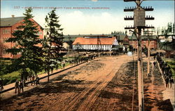 Main Street at the Navy Yard Bremerton, WA Postcard Postcard