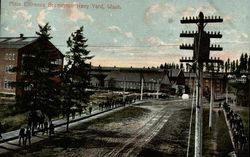 Main Entrance, Bremerton Navy Yard Postcard