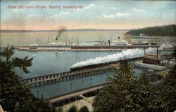Great Northern Docks Postcard