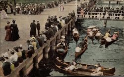 Listening to the Band, Leschi Park Postcard