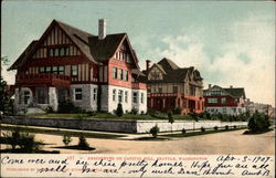 Residences on Capitol Hill Postcard