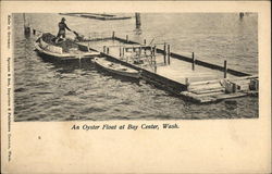 An Oyster Float Postcard