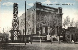 Masonic Temple Postcard