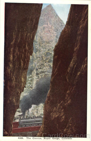The Crevice Royal Gorge Colorado