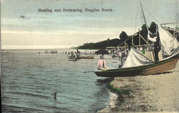 Boating and Swimming, Ruggles Beach Ohio