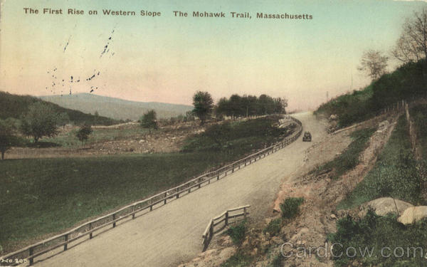 The First Rise on Western Slope The Mohawk Trail Massachusetts