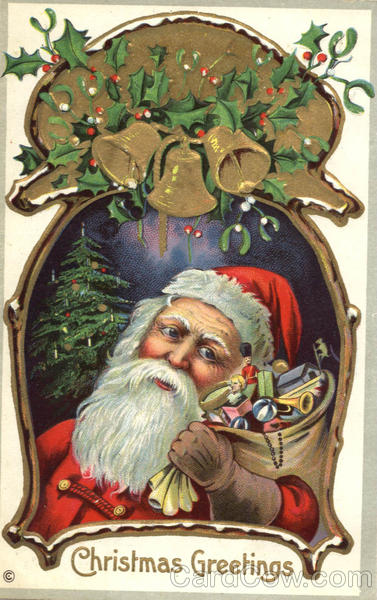 Christmas Greetings Santa Claus