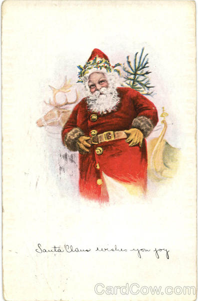 Santa Claus wishes you Joy