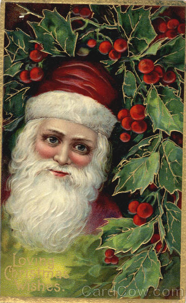 Loving Christmas Wishes Santa Claus