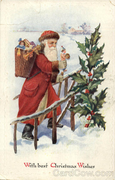 With best Christmas Wishes Santa Claus