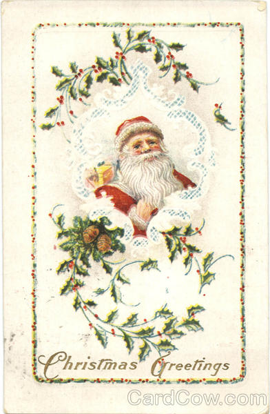 Christmas Greetings Santa Claus