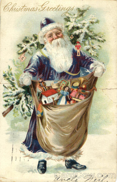 Christmas Greetings Santa Claus