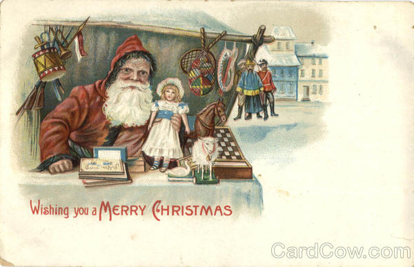 Wishing you a Merry Christmas Santa Claus