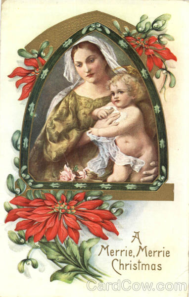 Madonna and Child A Merrie, Merrie Christmas Madonna & Child