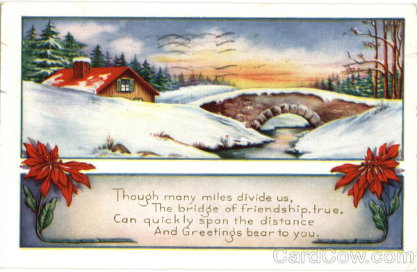 Though Many miles divide us... Christmas