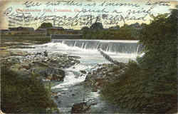 Chattahoochee Falls Columbus, GA Postcard Postcard