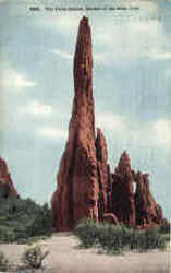 The Three Graces Garden of the Gods, CO Postcard Postcard