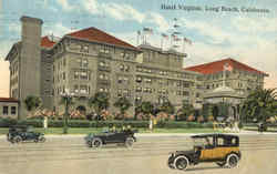 Hotel Virginia Long Beach, CA Postcard Postcard
